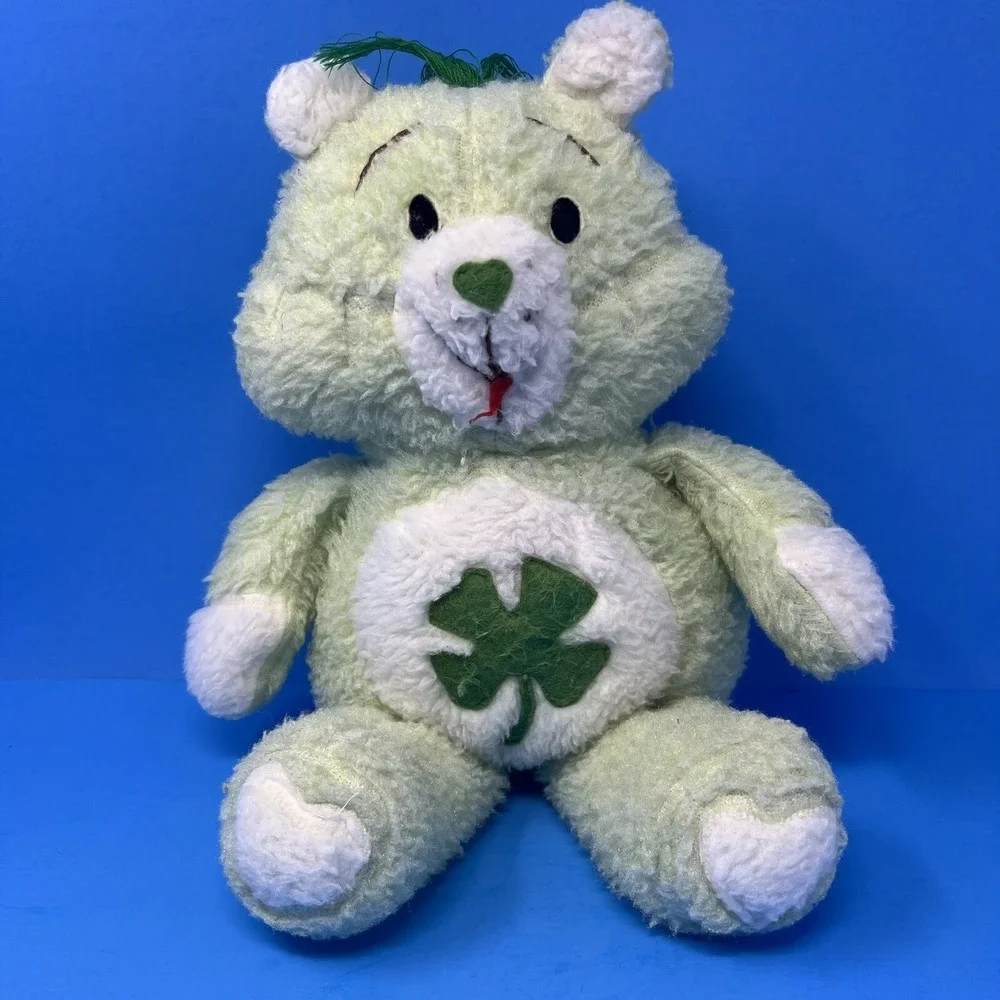 Green Teddy Bear GOOD LUCK 16
